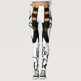 Trick Or Treat, Halloween Party, Boo Leggings