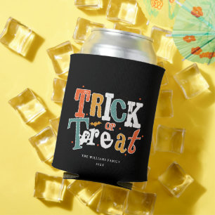 Trick Or Treat Halloween Party Can Cooler