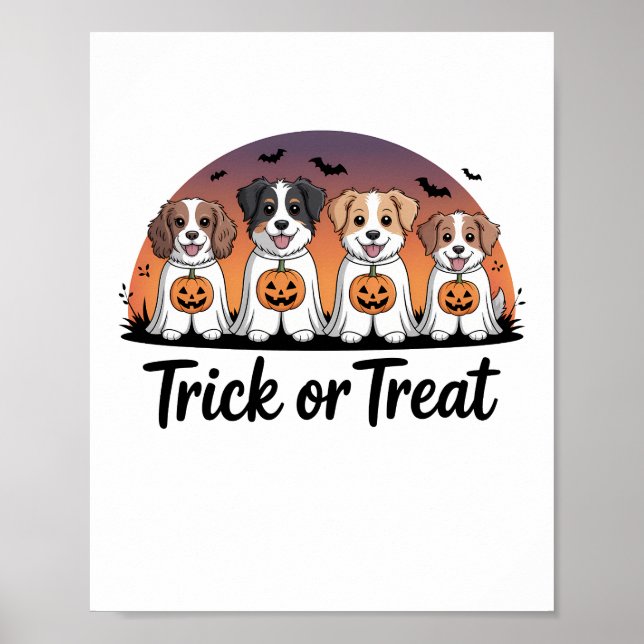 Trick or Treat Halloween Poster (Front)