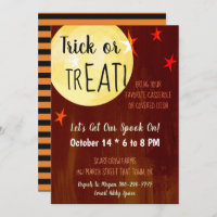Trick or TrEAT Halloween Potluck Party