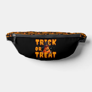 trick or treat halloween pumpkin fall autumn fanny pack