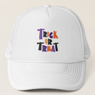 Trick or treat Halloween scary night Trucker Hat