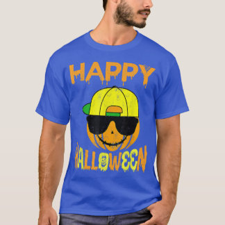 Trick Or Treat Halloween Shirt, Pumpkin Happy Hall T-Shirt