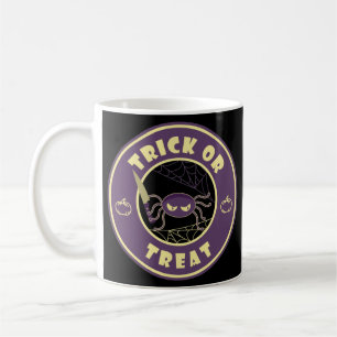 Trick or treat halloween spider Starbucks style Coffee Mug