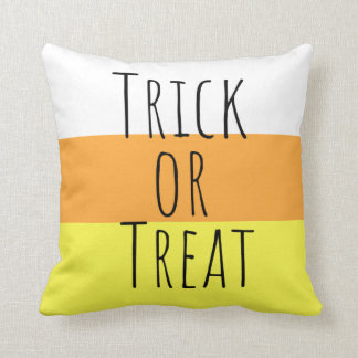 Trick Or Treat Halloween Throw Pillow