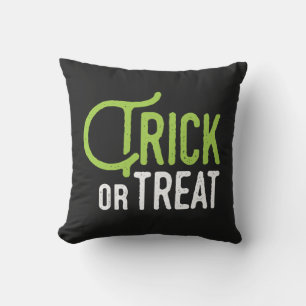 Trick or Treat   Halloween Throw Pillow