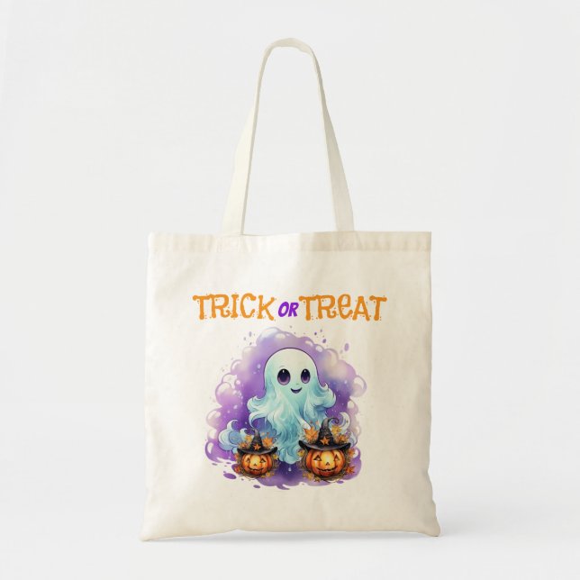 Trick or Treat Halloween  Tote Bag (Front)