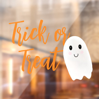 Trick or Treat Halloween Window Cling