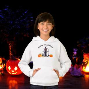 Trick or Treat Happy Halloween sorcier Citrouille