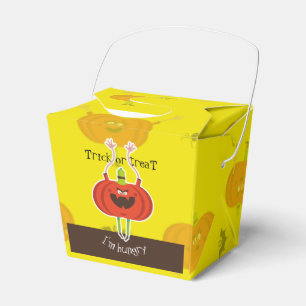 Trick or treat i'm hungry favor box