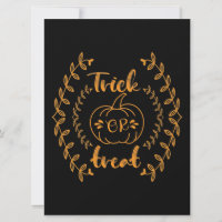 Trick or treat in plants frame 