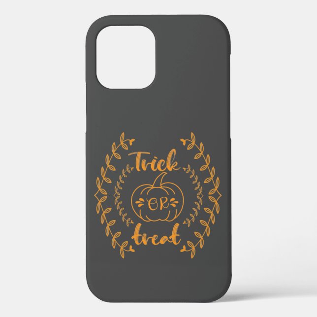 Trick or treat in plants frame  Case-Mate iPhone case (Back)