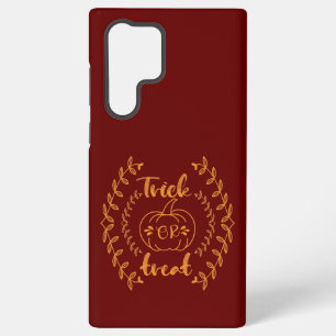 Trick or treat in plants frame  samsung galaxy case