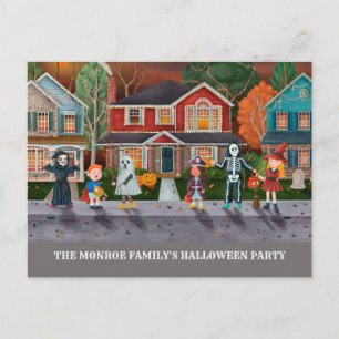 Trick or Treat, Invitation à une soirée Halloween
