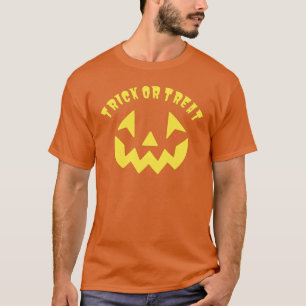 Trick Or Treat Jack O'Lantern Halloween T-Shirt