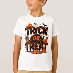 Trick or Treat, Kids Halloween T-Shirt