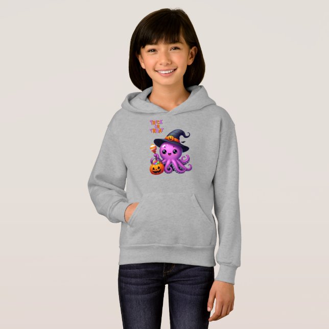 Trick or Treat Octopus Halloween  (Front Full)