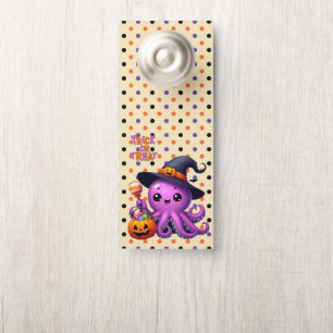 Trick or Treat Octopus Halloween  Door Hanger