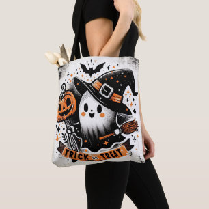 Trick or treat - Only Witch snacks Tote Bag