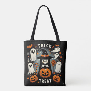 Trick or treat - Only Witch snacks Tote Bag