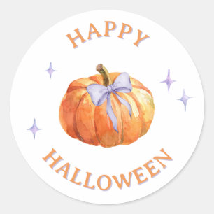 Trick or Treat Party Favour Bag Halloween Stickers