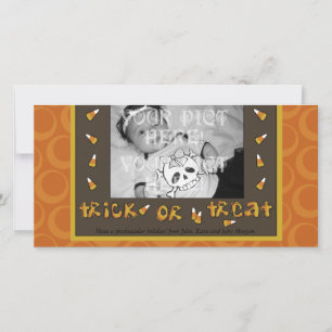 Trick or Treat Photo Card
