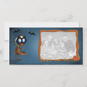 Trick or Treat photo template