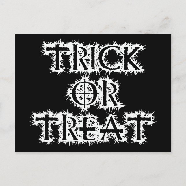 Trick or Treat Postcard (Front)