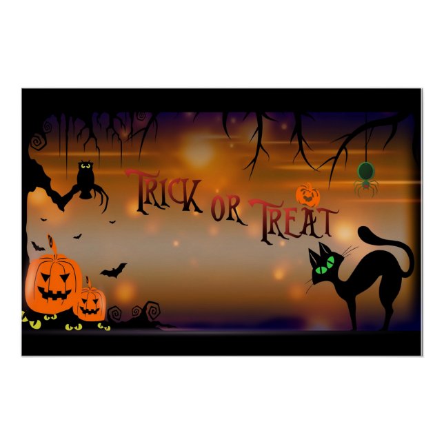 Trick or Treat Poster (Front)