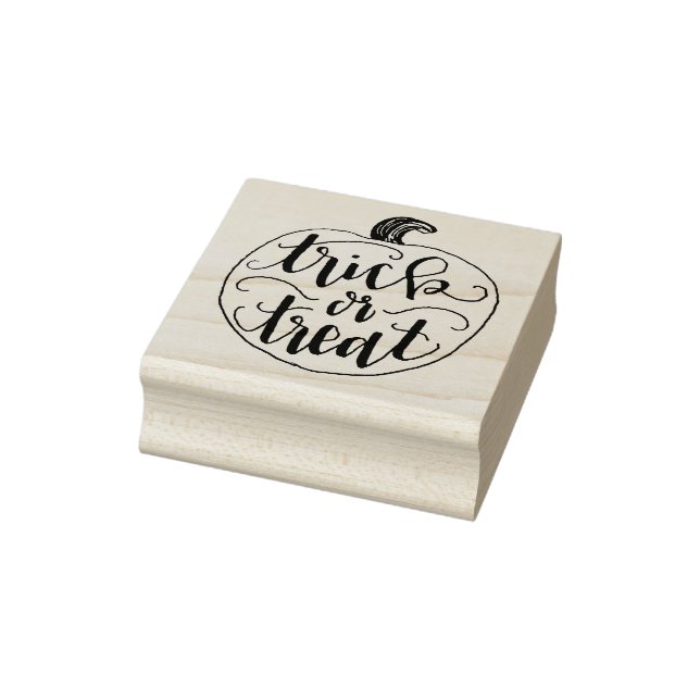 Trick or Treat rubber stamp (Stamp)