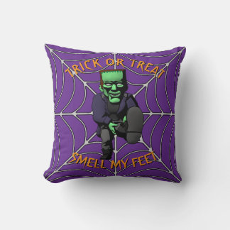 Trick or Treat Smell my Feet Pillow