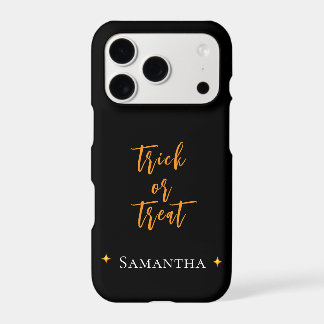 Trick or Treat Spiderweb Personalized Name -