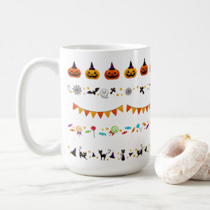 Trick Or Treat Spooky Halloween Party Creepy Decor Coffee Mug