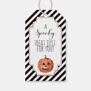 trick or treat spooky treat halloween party favor gift tags