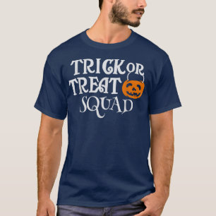 Trick or Treat Squad Halloween Candy Team T-Shirt