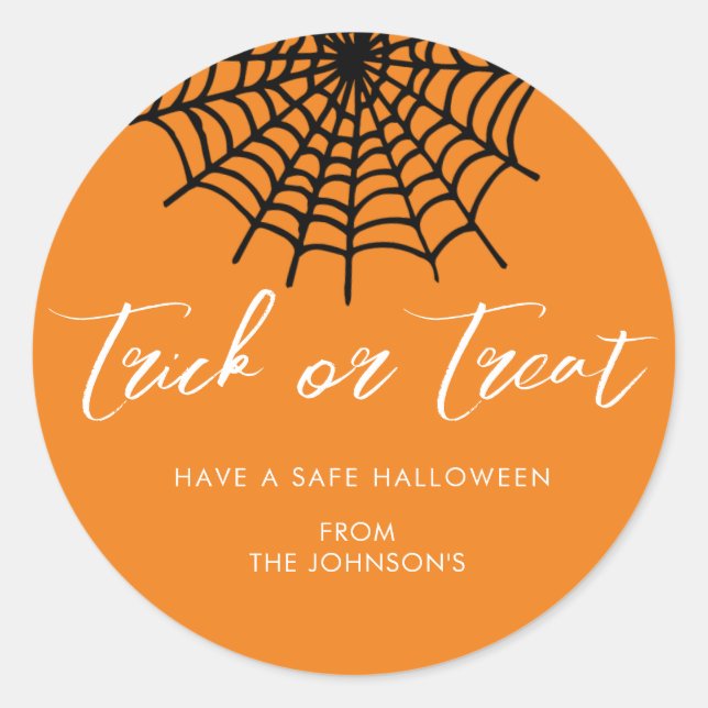 Trick or Treat Stickers (Front)