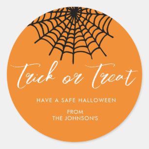 Trick or Treat Stickers