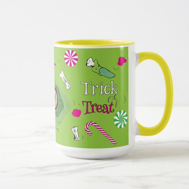 Trick or Treat! Sweet Sweet Death And Candy!   Mug (Right)