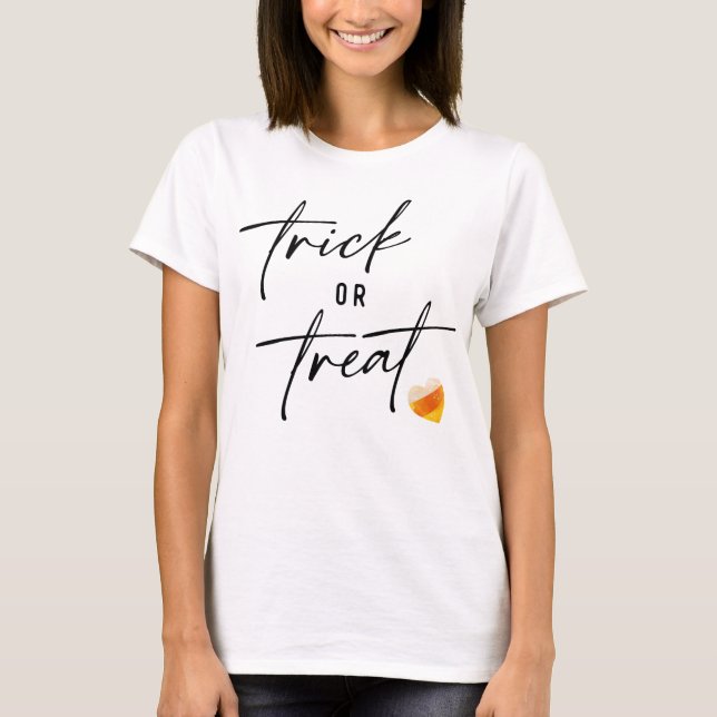 Trick or Treat Tee Shirt (Front)