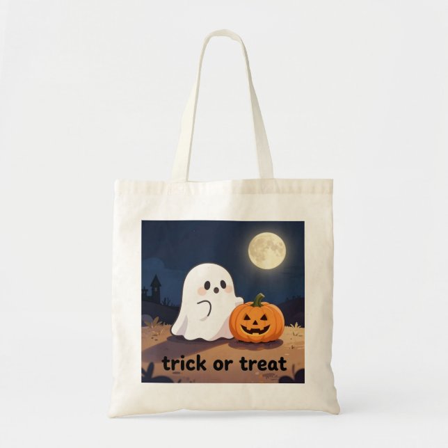 Trick or Treat  Tote Bag (Front)