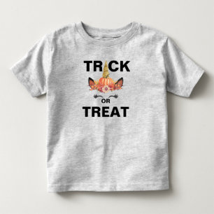 Trick or Treat Unicorn Toddler Fine Jersey T-Shirt
