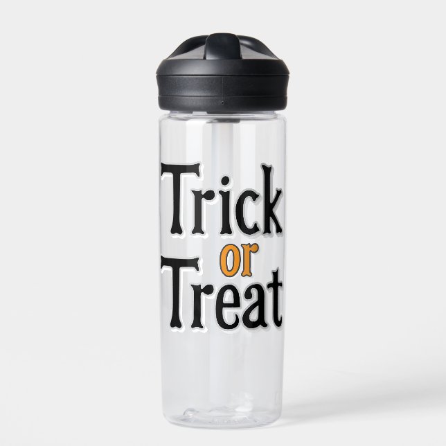 trick or treat water bottle (Front)