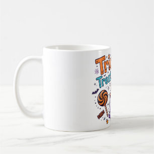 Trick or Treat Yourself Funny Halloween Coffee Mug