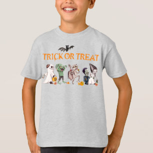 Trick or Treating Monsters on Parade T-Shirt