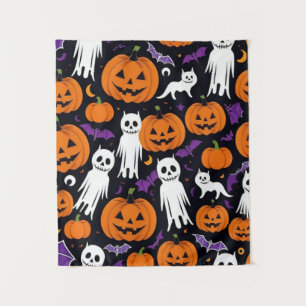 Trick-Or-Treating  Tapestry