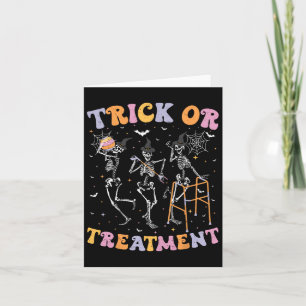 Trick Or Treatment Pt Physical Therapy Therapist H Card