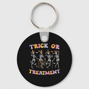 Trick Or Treatment Pt Physical Therapy Therapist H Keychain