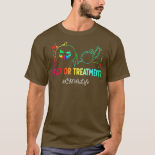 Trick Or Treatment  Pumpkin Head CMA Life  T-Shirt