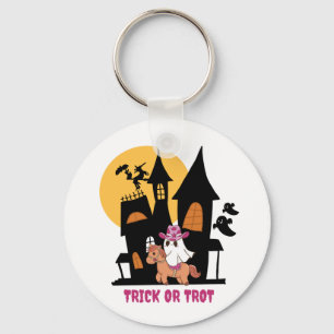 Trick Or Trot Keychain