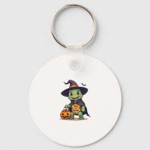 Trick-or-Turtle Keychain
